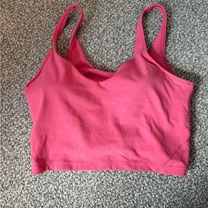 Lululemon Athletica Pink Tank Top with Wide Straps